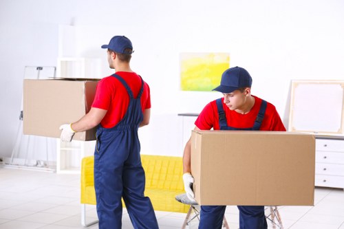 Man and van service loading furniture in Barnes