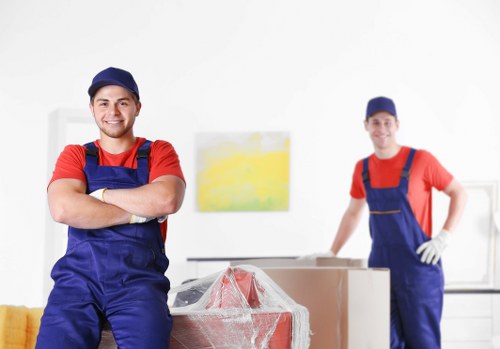 Professional office removals planning in Barnes