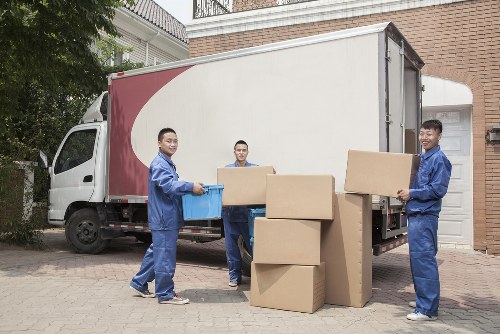 Moving truck in Barnes ready for a local home relocation
