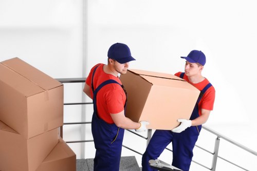 Business relocation setup after office removals in Barnes