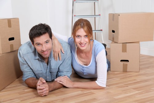 Careful transport of boxes and furniture for Barnes customers