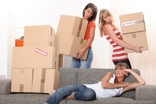 Man and van service assisting with a Barnes relocation