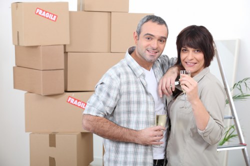 Local movers handling household furniture removals in Barnes